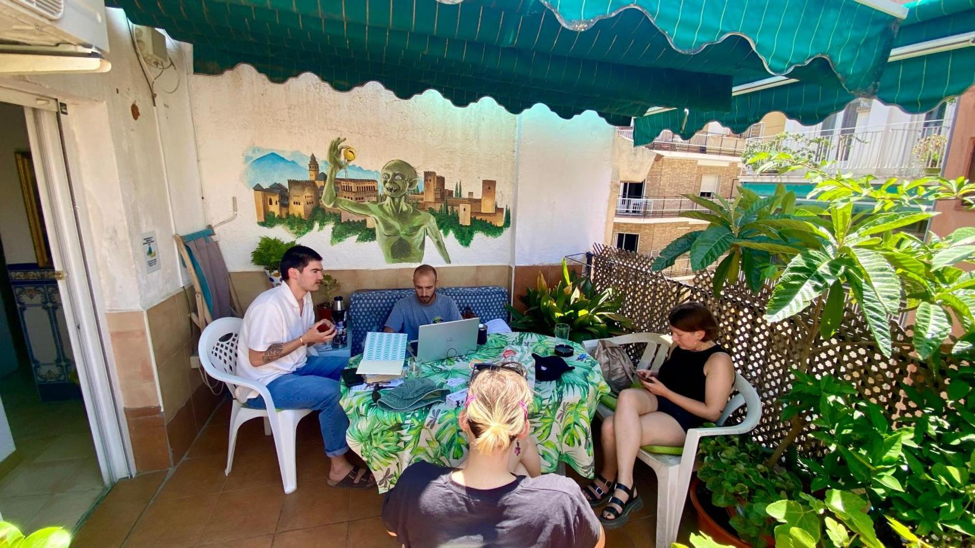 Hostel El Cascabel Гранада Екстер'єр фото
